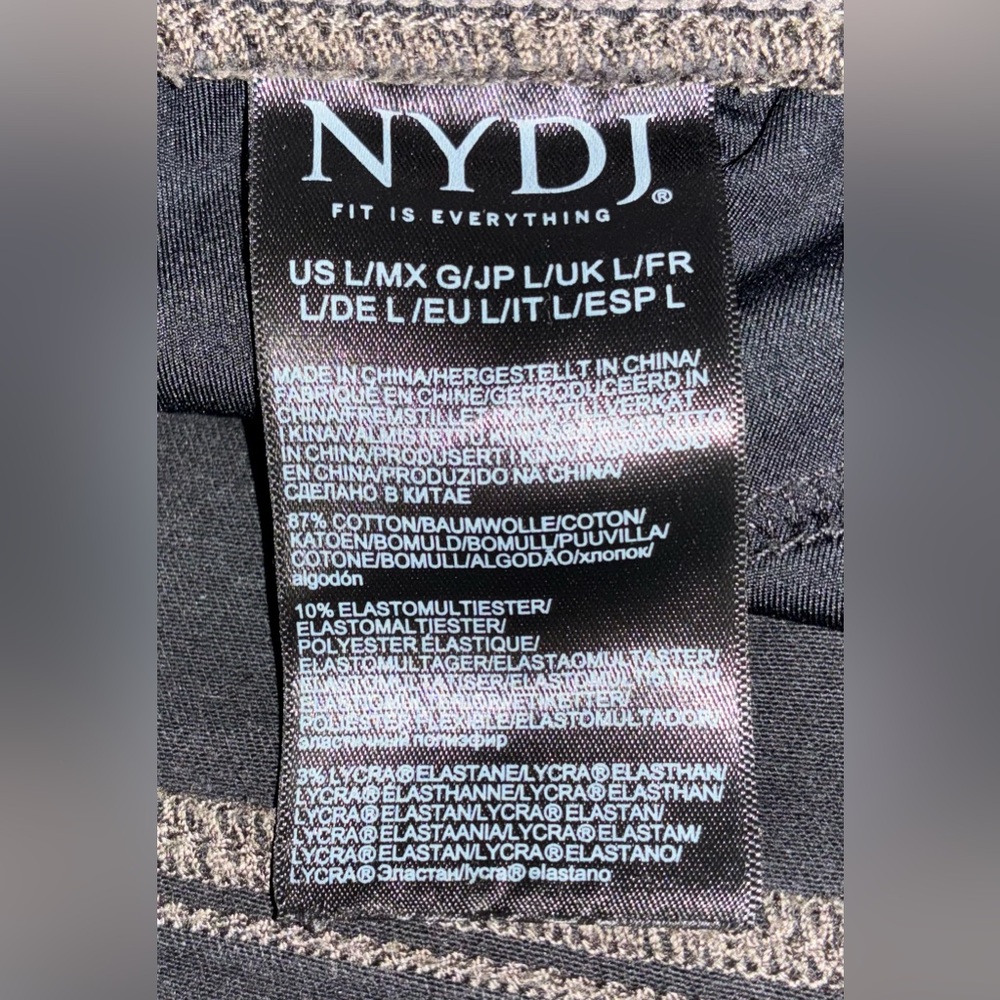 NYDJ Gray Wide Leg Pants - Picture 9 of 9